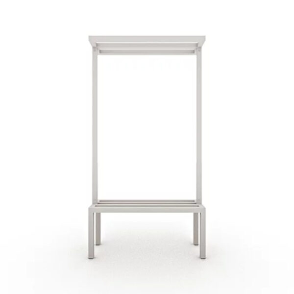 Banco para vestiário de aço com cabideiro - Imagem 10