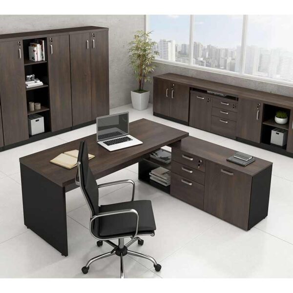 Mesa diretor em L Prime - Gebb Work